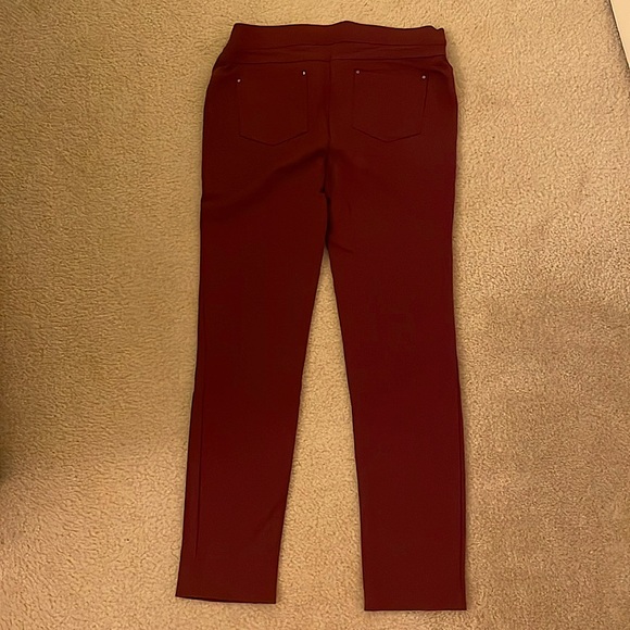 89th + Madison Dark Red Slim Pants - Size PS - Picture 2 of 4